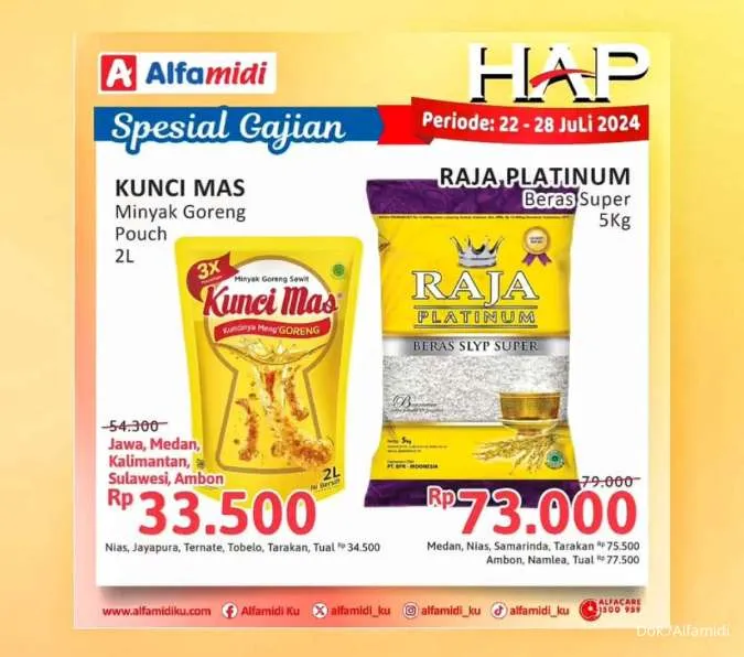 Promo Alfamidi Hemat Satu Pekan Spesial Gajian Periode 22-28 Juli 2024