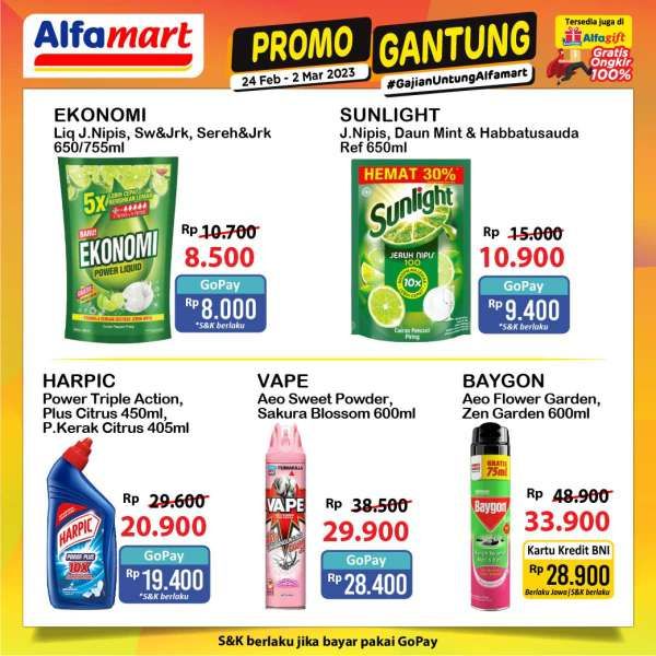 Katalog Promo Alfamart Gantung Terbaru 24 Februari-2 Maret 2023