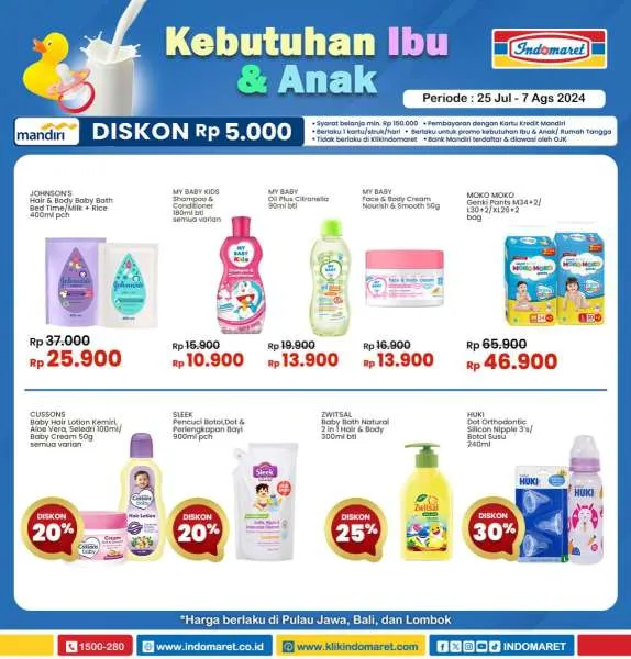 Promo Indomaret Super Hemat Periode 25 Juli-7 Agustus 2024