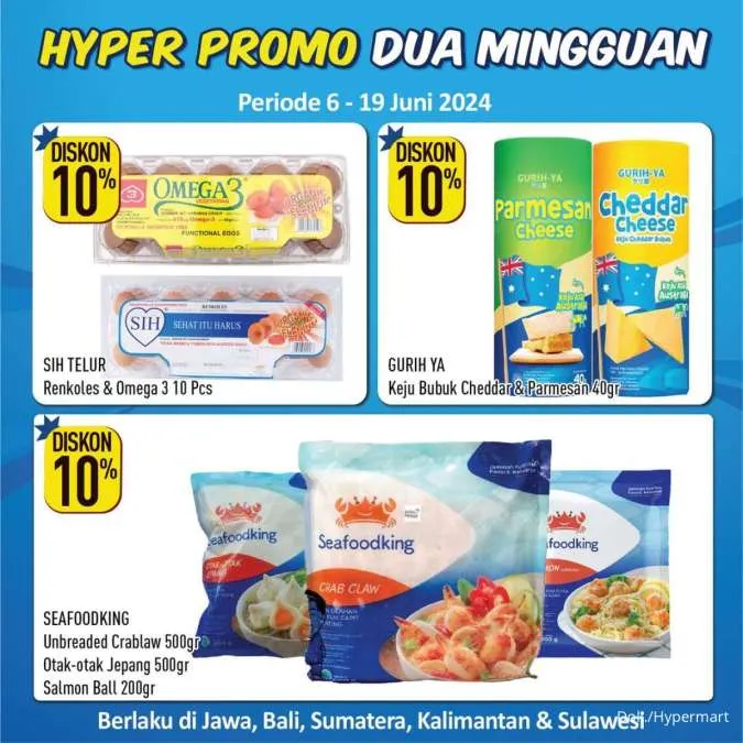 Promo Hypermart Dua Mingguan Periode 6-19 Juni 2024