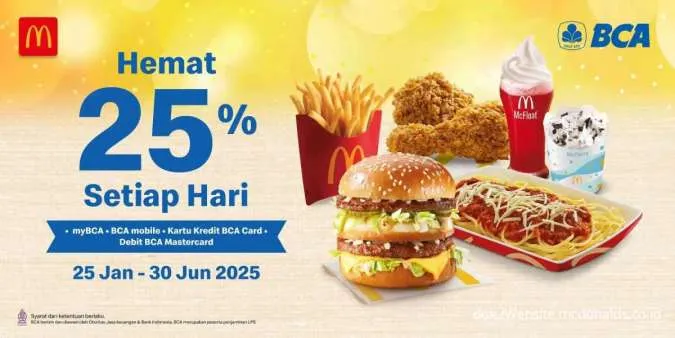 Promo McD dengan BCA