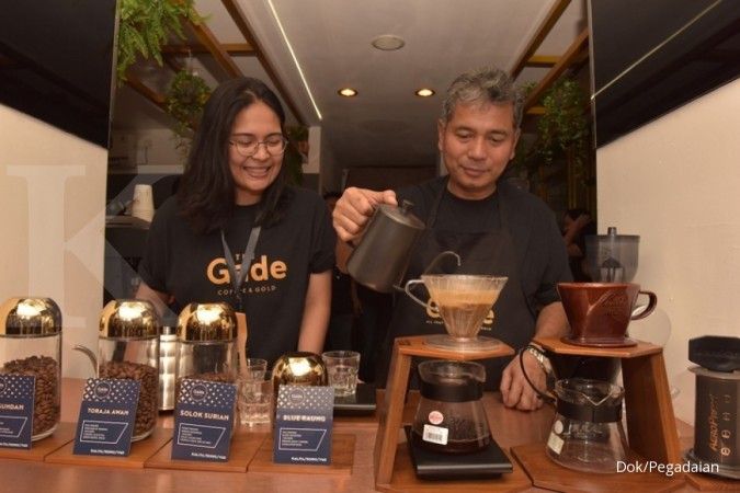 Bidik nasabah milenial, Pegadaian buka The Gade Coffee & Gold ke-19