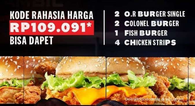 Promo KFC The Best Thursday Terbaru 1 September 2022, Makan Banyak di Hari Kamis