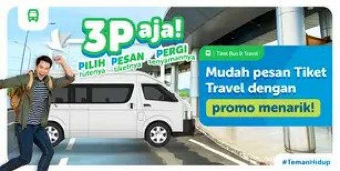 Promo Traveloka Tiket Bus & Travel, Nikmati Diskon s.d Rp 50.000 hingga 30 Sept 2022