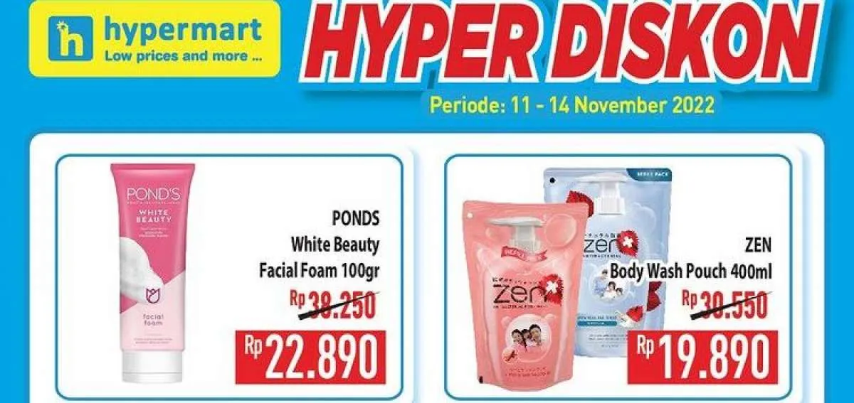 Promo JSM Hypermart di 12 November 2022 untuk Produk Kebutuhan Sehari-Hari