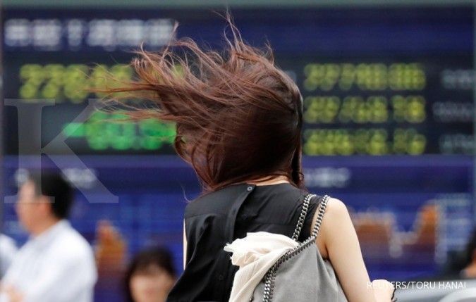 Bursa Asia ceria menyambut akhir pekan
