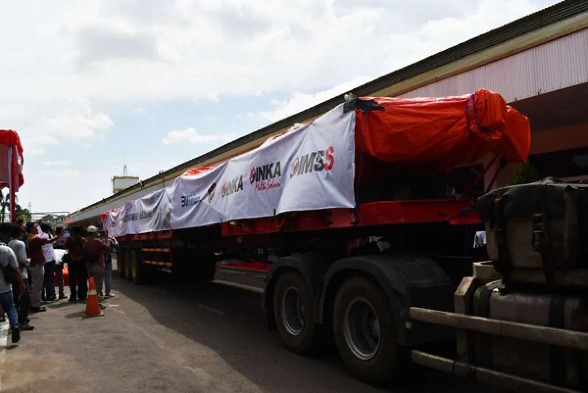 INKA Ekspor 262 Gerbong Barang Tahap Pertama ke Selandia Baru