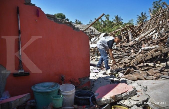 Pemerintah beri bantuan hingga Rp 50 juta untuk bangun rumah korban gempa Lombok