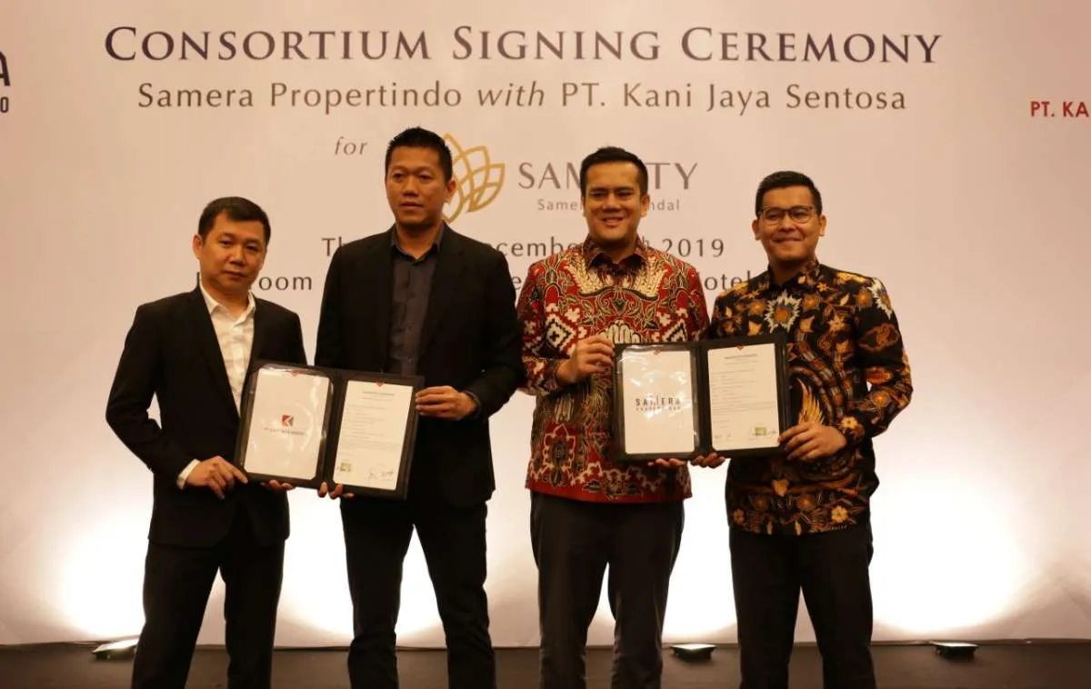 Samera Propertindo gandeng Kani Jaya Sentosa bangun perumahan 20 ha di Medan