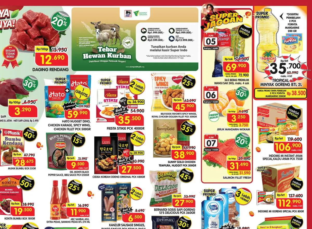 Promo Superindo Terbaru 5-8 Juni 2025, Hari Ini Kesempatan Terakhir 