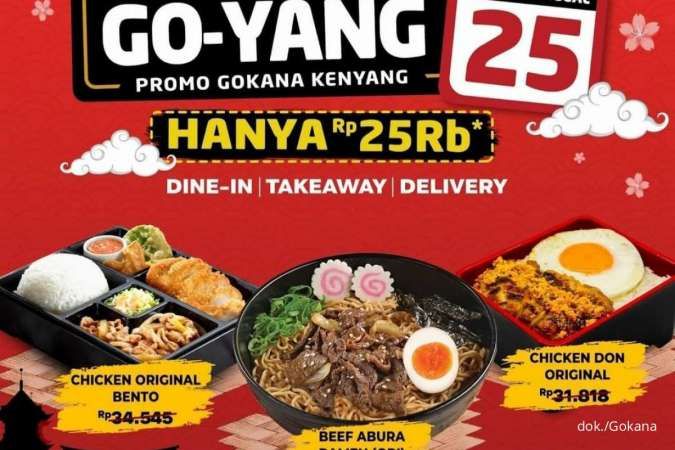 Promo Gokana 25 Maret 2022, Setiap Tanggal 25 Ada Paket Goyang 25 Cuma Rp 25.000