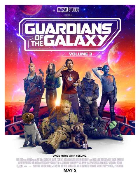 Poster Film Guardians of The Galaxy Vol. 3