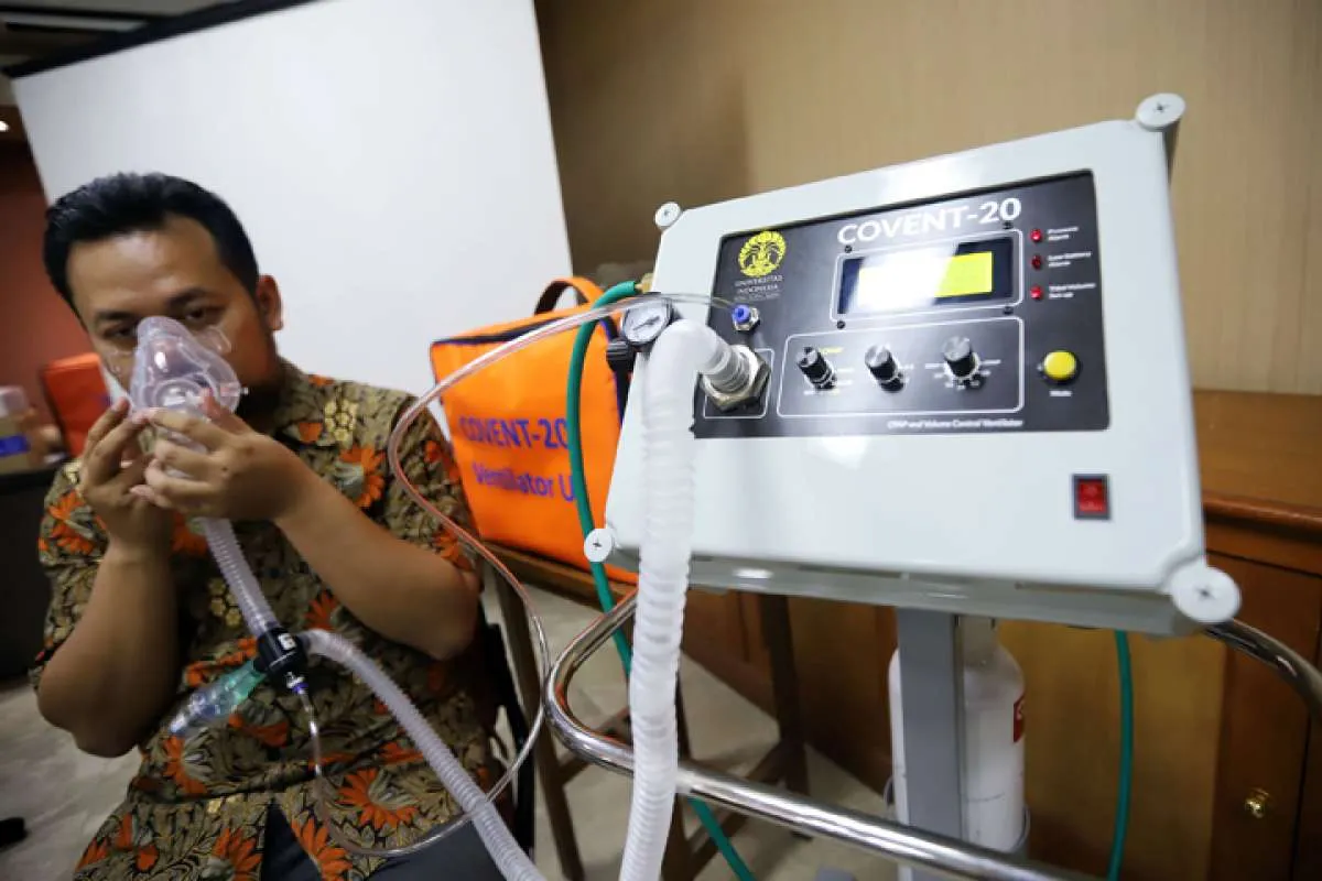 Hasil kolaborasi lawan corona, UI serahkan 5 ventilator ke Gugus Tugas