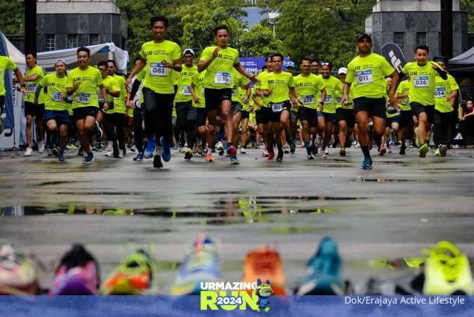 Erajaya Active Lifestyle Gelar URMazing Run 2024, Gabungkan Olahraga & Tantangan Unik