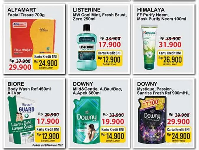 Promo Alfamart Gantung 25 Februari-3 Maret 2022