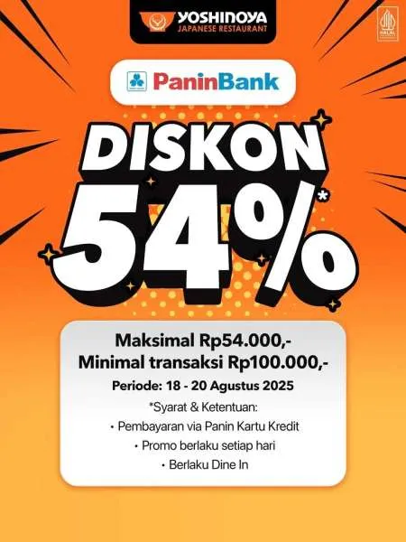 Promo Yoshinoya x PaninBank