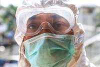 Cegah penyebaran corona, camp peserta ijtima di Kabupaten Gowa disemprot disinfektan