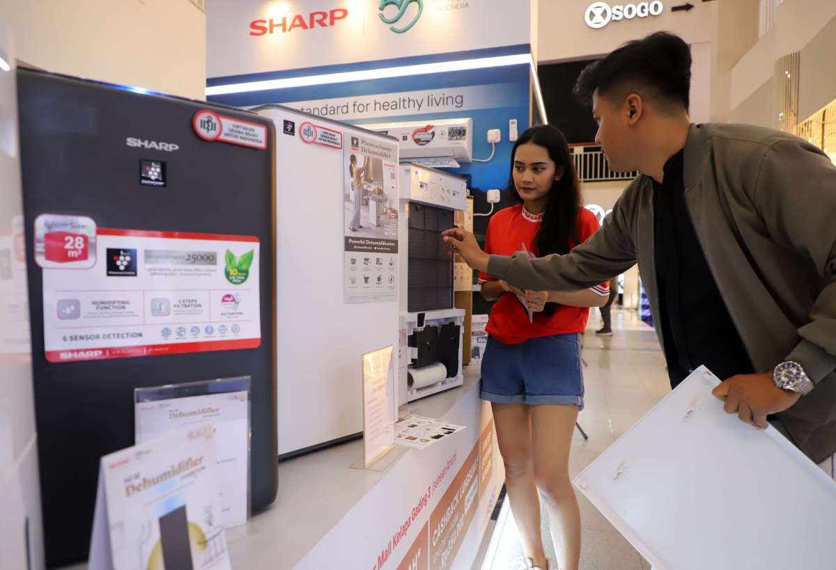 Sharp Gelar Penjualan Produk AC dan Pengatur Udara Terbaru