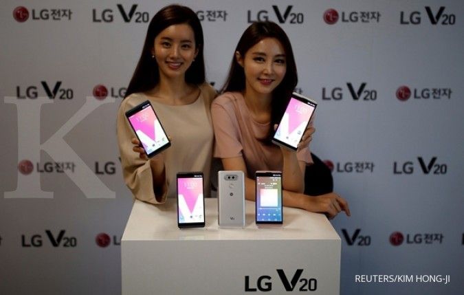 LG luncurkan V20 untuk saingi iPhone 7