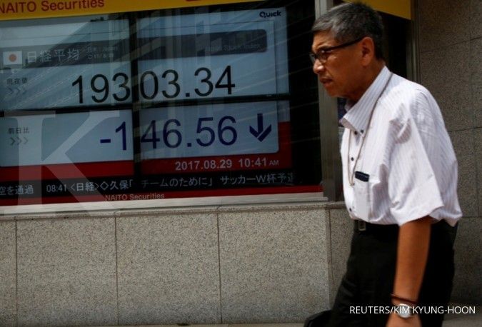 Bursa Asia mencoba kekuatan