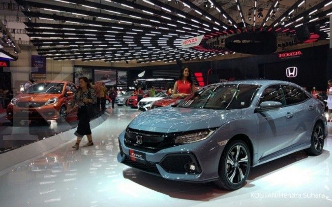 Honda incar jual ribuan mobil di pameran GIIAS 