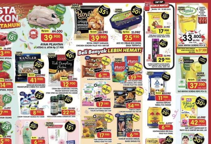 Promo Superindo Hari Ini 8-11 Desember 2025, Pear Century-Pisang Emas Harga Spesial