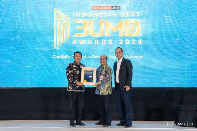 Bank DKI Raih Penghargaan pada Best BUMD Award 2024