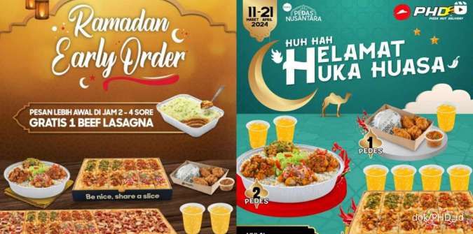 Promo PHD Ramadan Early Order Menu Baru Pedas Nusantara 11 Maret-21 April 2024