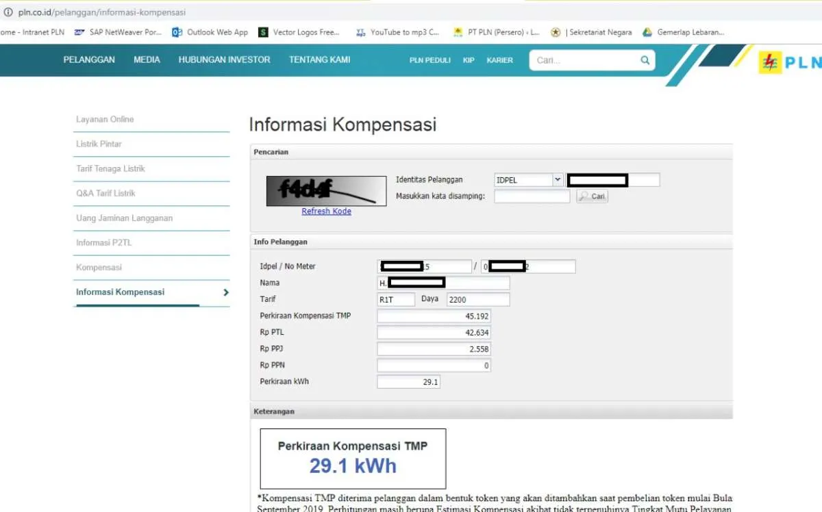 Begini cara cek besaran kompensasi pemadaman listrik dari PLN