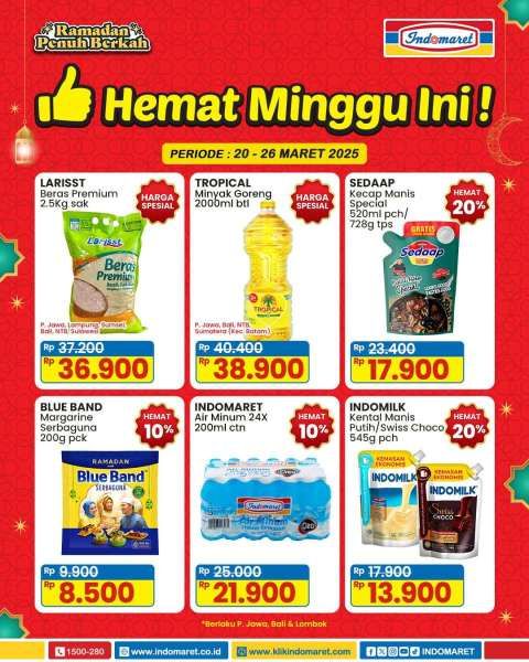 Promo Indomaret 20-26 Maret 2025 Hemat Minggu Ini