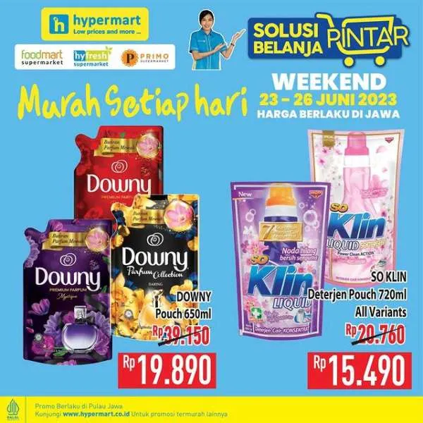 Promo Hypermart Hyper Diskon Weekend Periode 23-26 Juni 2023