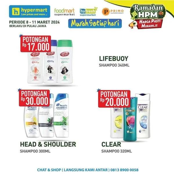 Promo JSM Hypermart Hyper Diskon Weekend Periode 8-11 Maret 2024