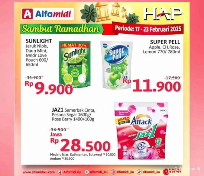 Promo Alfamidi Hemat Satu Pekan Periode 17-23 Februari 2025