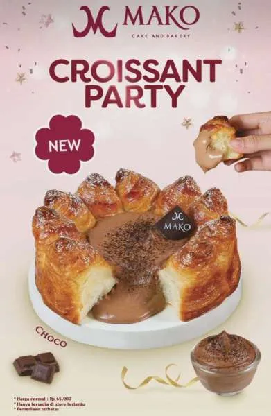 Promo Mako Bakery Croissant Party