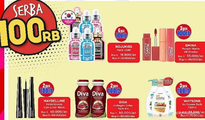 Promo Watsons Weekend Special Periode 17-20 Maret 2022
