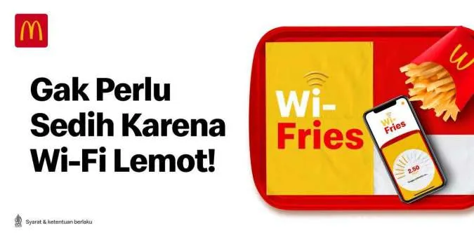 Promo McD Wi-Fries