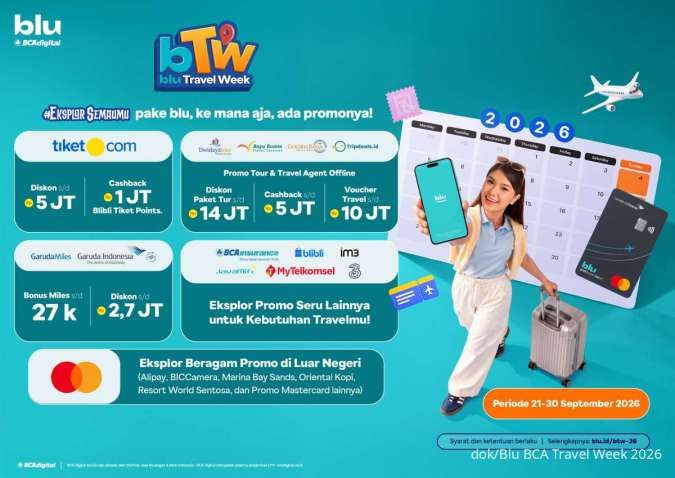 5 Keseruan dan Deretan Promo Cuan Selama Blu Travel Week 2026