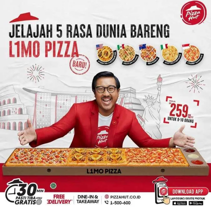 Promo Pizza Hut Limo Pizza terbaru