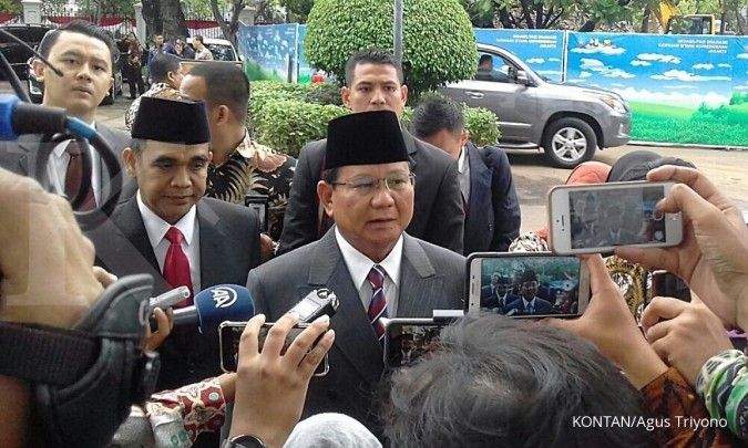 Prabowo: Saya harap Anies-Sandi kerja baik