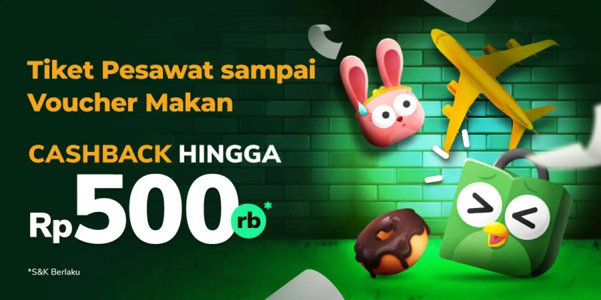 Promo Entertainment Tokopedia sampai 31 Desember 2022, Dapatkan Cashback Rp 500.000