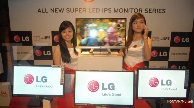 LG memperkenalkan TV layar lengkung