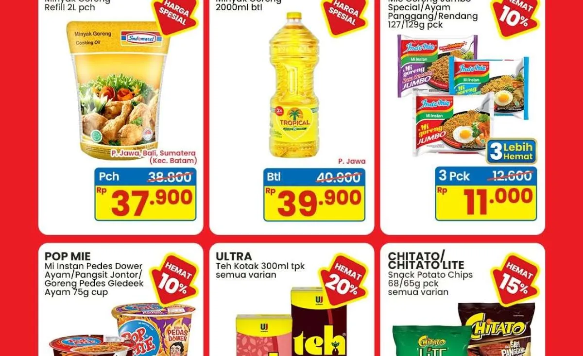Promo Minyak Goreng Hemat di Indomaret April Berakhir Besok, Cek Promo di Alfamart