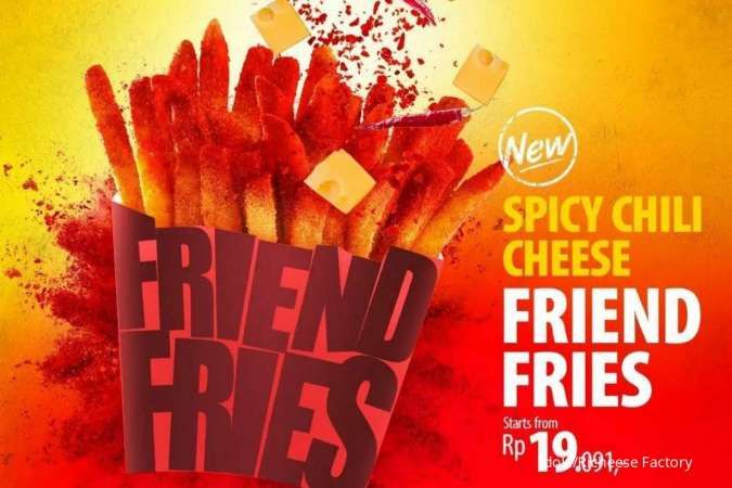 Menu Baru Richeese Factory 2022, Ada French Fries Pedas hingga Es Krim Anggur