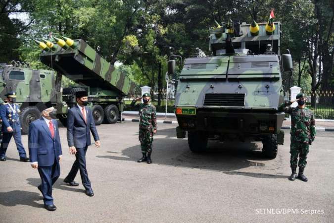 Di HUT TNI ke-79, Jokowi: Saya Ucapkan Terimakasih kepada Menhan Prabowo Subianto