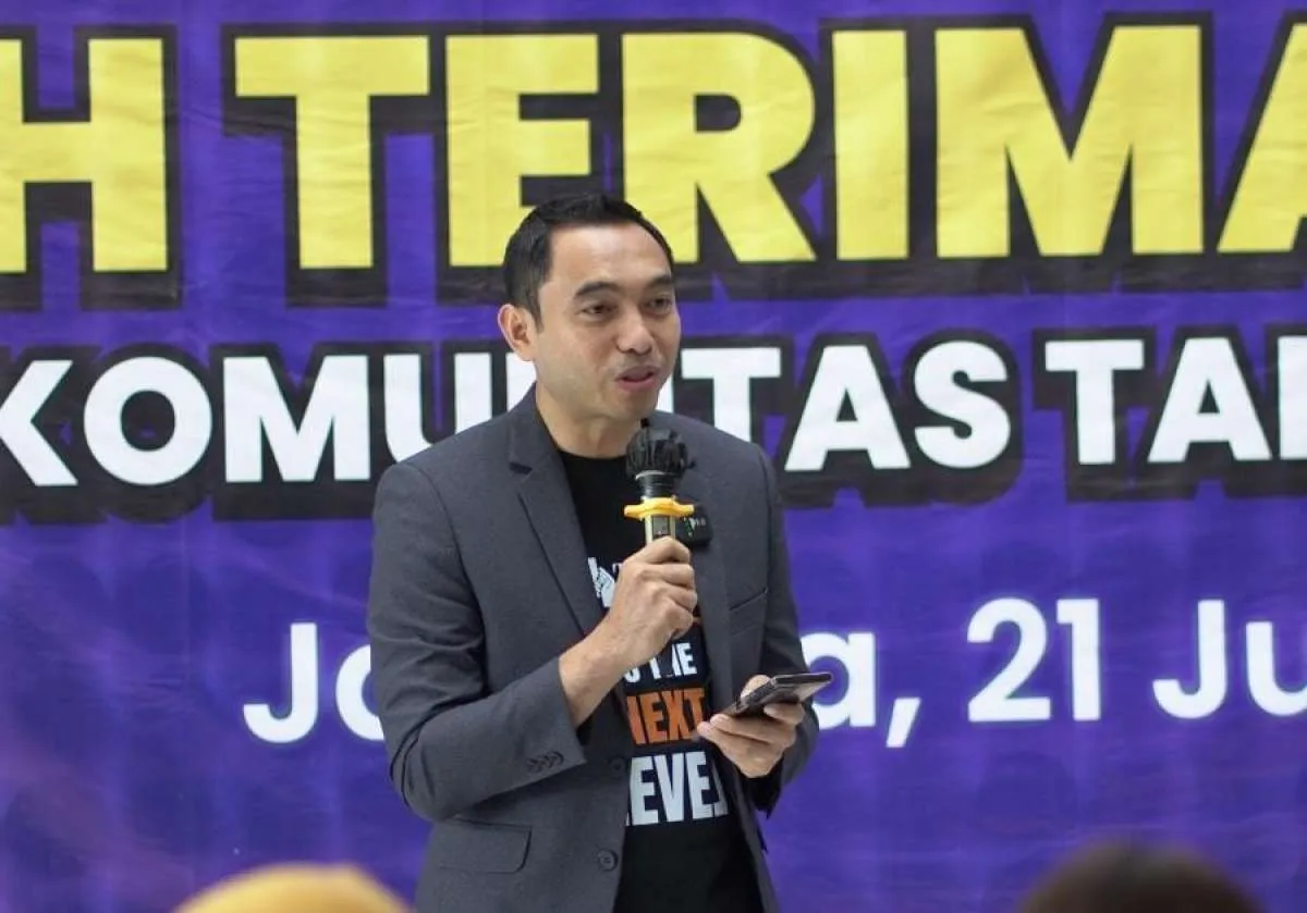 Komunitas Tangan Di Atas Resmi Punya Nahkoda Baru