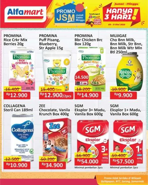 Promo JSM Alfamart Periode 9-11 Mei 2025