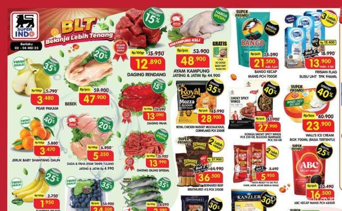 Promo JSM Superindo 2-4 Mei 2025, Kecap Bango dan Frisian Flag Lebih Hemat