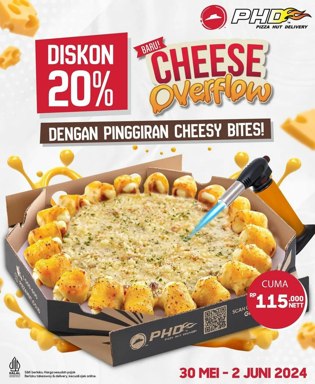 Promo PHD Cheese Overflow & Bigzilla