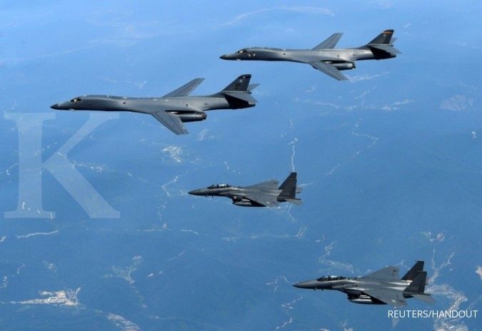 Setelah China, kini giliran pesawat pembom AS yang terbangi langit Taiwan