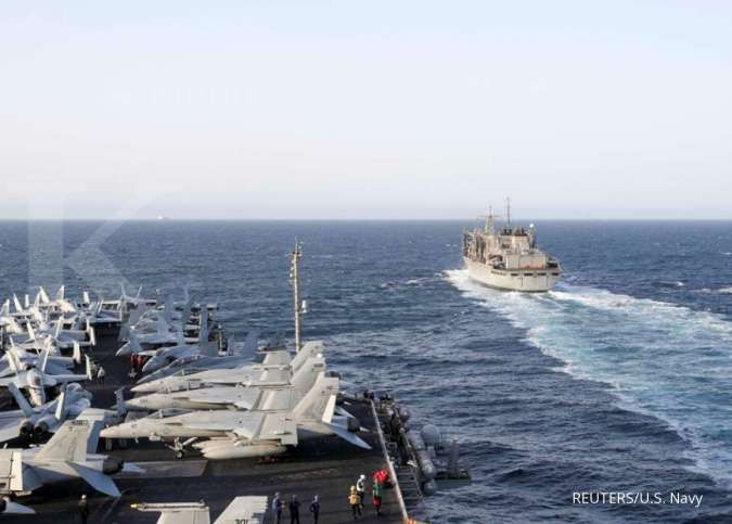 AS Gelar Latihan Militer di Laut Jepang, Libatkan Kapal Induk dan Jet Tempur Siluman